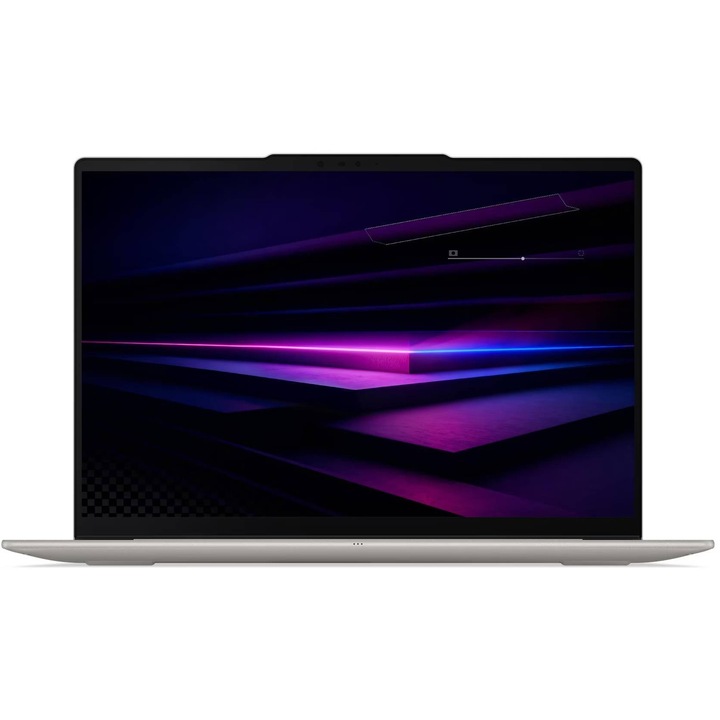 Лаптоп Lenovo Yoga Slim 7 14IPH11 Aura Edition с Intel Core Ultra 7 355 (1.7/4.7GHz, 12M), 32 GB, 2 TB M.2 NVMe SSD, Intel Graphics 4 Xe3, Windows 11 Home, Златист