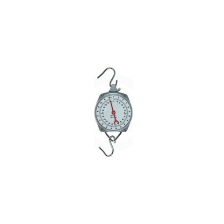 Cantar mecanic universal 100 kg, robust, alb, 22x21.5x9cm