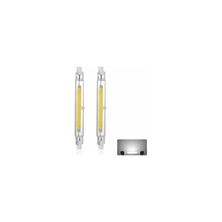 LED Izzó R7S 40W 6000K 2000LM dimmelhető 118mm, 2 db-os készlet