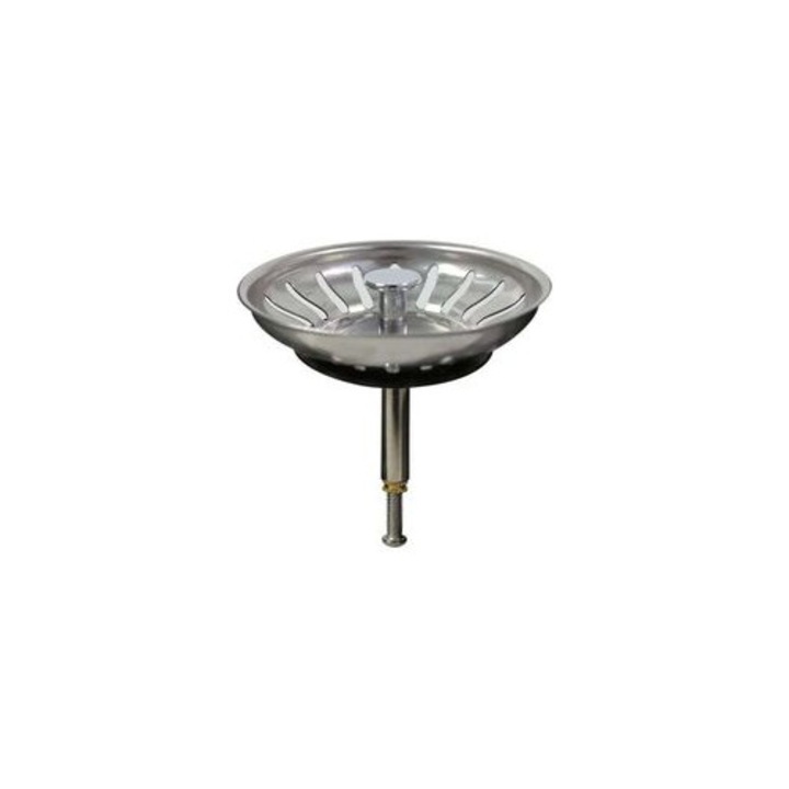 Cos scurgere chiuveta inox 304, 80mm, reglabil, argintiu