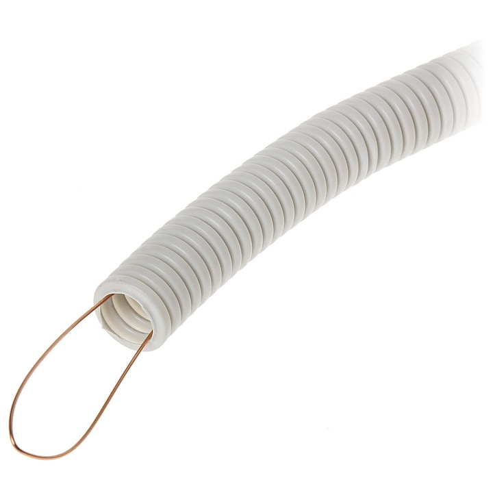Pvc Ignifug Teava electrica flexibila ondulata 16mm 25m gri PVC ignifug - eMAG.ro