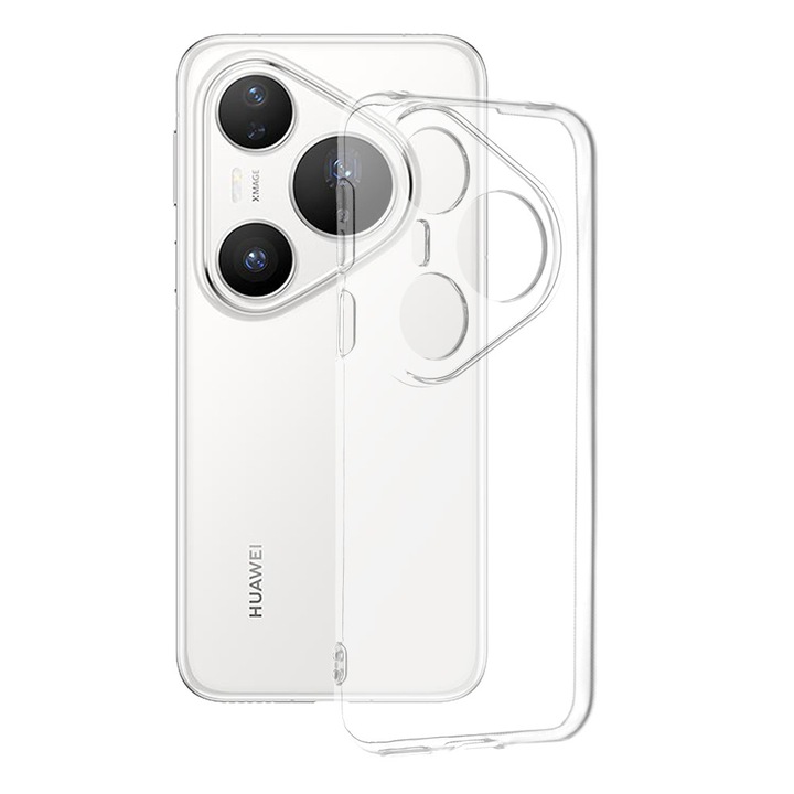 Husa pentru Huawei Pura 80 Pro - Techsuit Clear Silicone - Transparent
