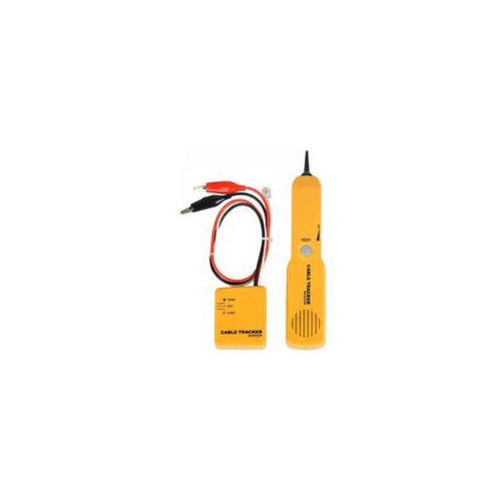Tester cabluri si localizator cabluri, galben, 9V, set