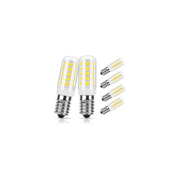 LED Izzó E14, 6 db-os szett, szabályozható, hideg fehér 6000K, 2.5W, 300LM