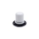Capac scurgere dus 115mm, plastic, crom, usor de curatat