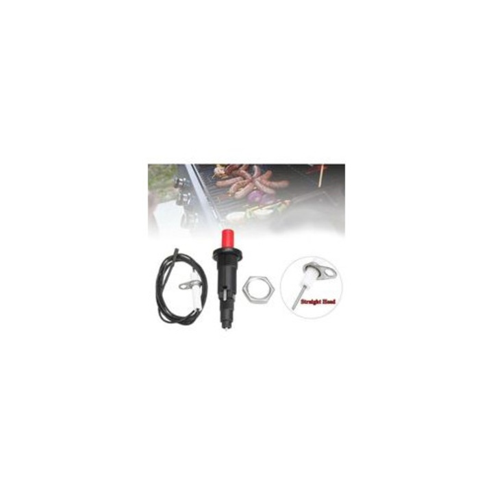 Kit aprindere piezoelectric, plastic, 9x2.5cm, cablu 1m