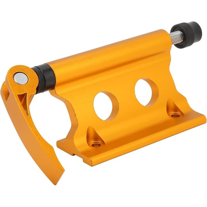 Suport montare furca bicicleta aluminiu compact 16.5x4x5.9 cm