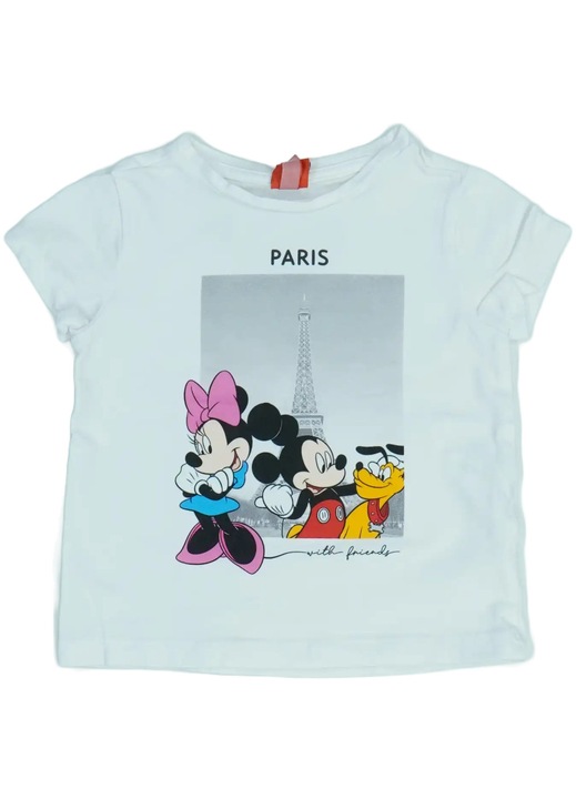 Disney, Póló Lányoknak, Fehér, 104