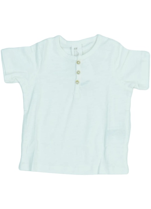 H&M, Póló Fiúknak, Fehér, 74