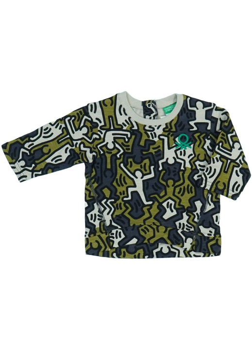 Benetton, Pulover fiuknak, Tobbszinu, Többszínű