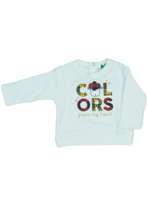 Benetton, Pulover Lanyoknak, Feher 8
