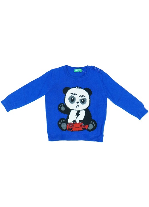 Benetton, Kotott pulover fiuknak, Kekdwqf, Kék