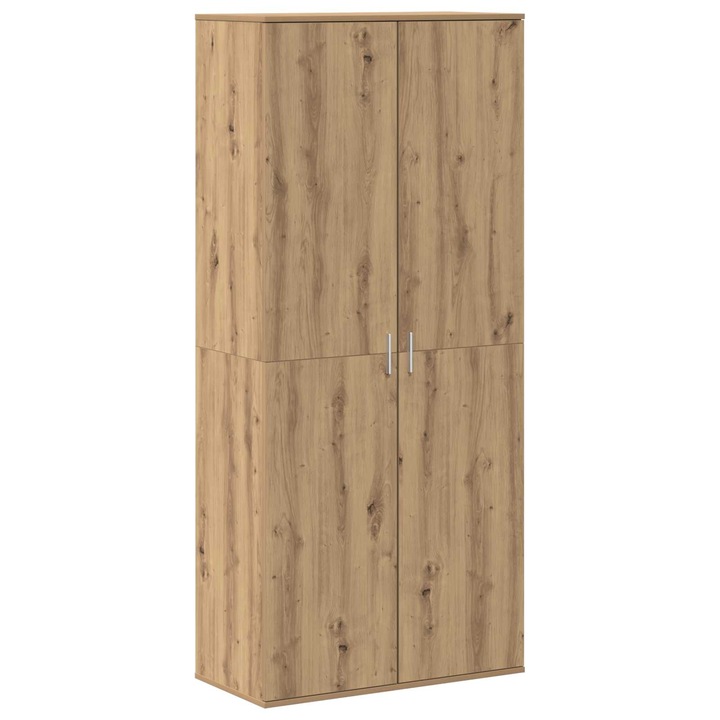 vidaXL Magasító polcokkal kézműves tölgy 80 x 39 x 178 cm Faanyag 3365571