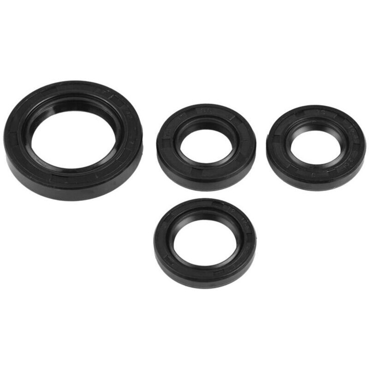 Set 4 garnituri ulei negre, cauciuc, 038954823, 27g, universal ATV scutere 50cc