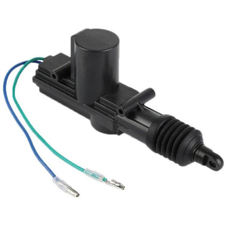 Motor actuator incuietoare usa universal 12V, plastic, 14x6x2cm