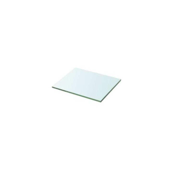 Dekoratív panel edzett üveg átlátszó 20x30cm 8mm 15kg teherbírás