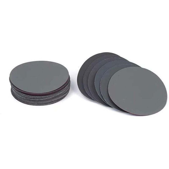 Set discuri abrazive 30 buc 75mm multicolor pentru slefuire si lustruire