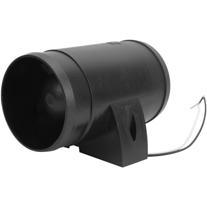 Ventilátor, elszívó, 12V, 3 hüvelyk, műanyag, 145CFM, kompakt, csendes