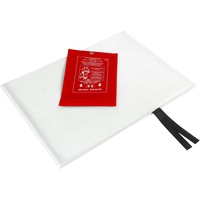 Patura antifoc din fibra de sticla 1.2x1.8 m pentru stingere incendii si protectie (KD3670)