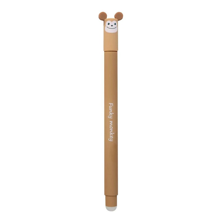 Eberhard Faber Monkey gélroller, törölhető, 0.7 mm, kék tinta