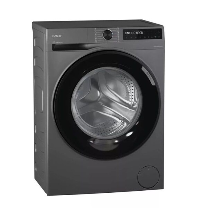 Candy BR 48SBL6G-S elöltöltős Mosógép, 8kg, 1400 ford./perc, 16 program, A energiaosztály, Antracit