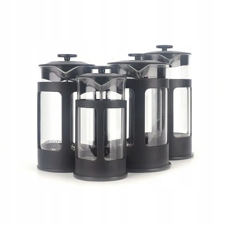 Zaparzacz French Press Tekan 1L sticla negru ergonomic