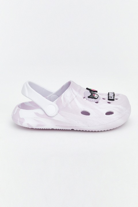 LC WAIKIKI, Saboti cu model Kuromi, Alb/Lila