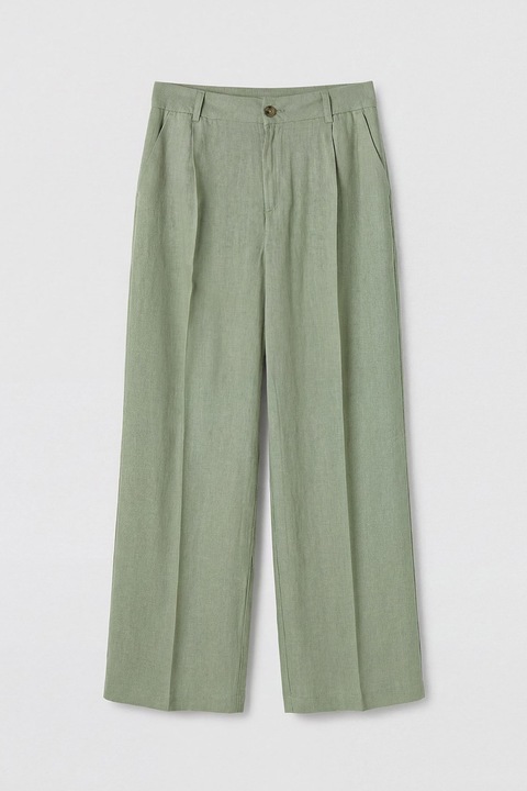 LC WAIKIKI, Pantaloni cu croiala ampla, Verde fistic