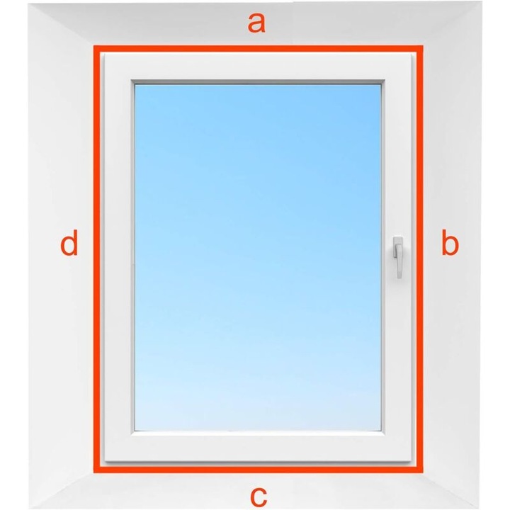 Etansare universala fereastra 400cm pentru aparat aer conditionat portabil impermeabil