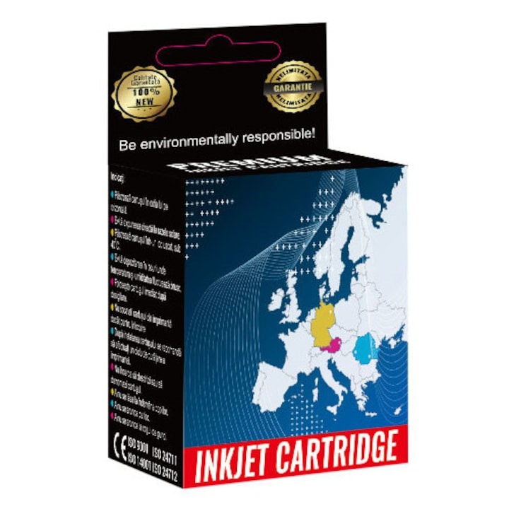 Cartus de cerneala Inkjet Compatibil Profesional, Epson, EPS T11D XL CY ink, 5000 Pagini, Cyan, Compatibil cu EPSON WORKFORCE PRO WF-C5890DWF, WF-C5890, WF-C5390DW, WF-C5390