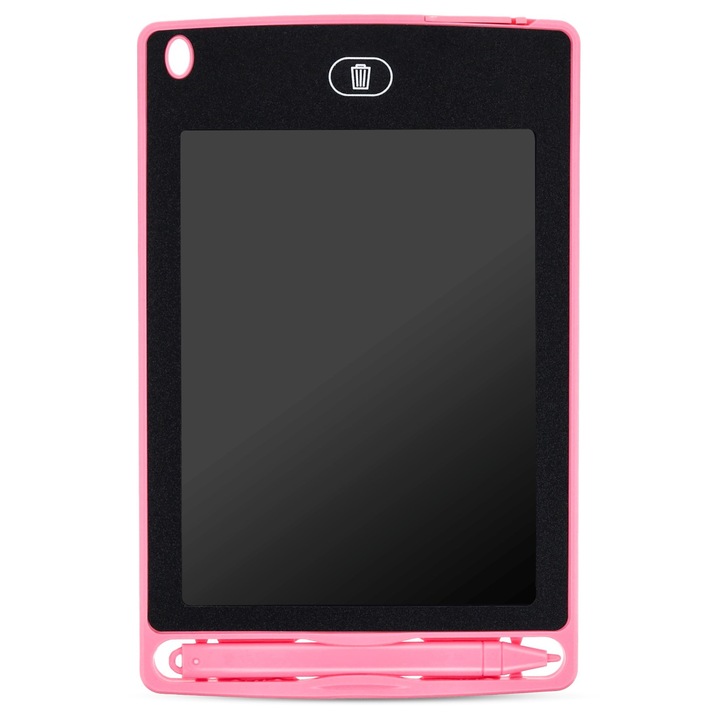 Tableta Grafica Lcd Pentru Copii, Sun Baby, 6, 5 Inci, Ecran Multicolor, Creion Pentru Scriere, Roz
