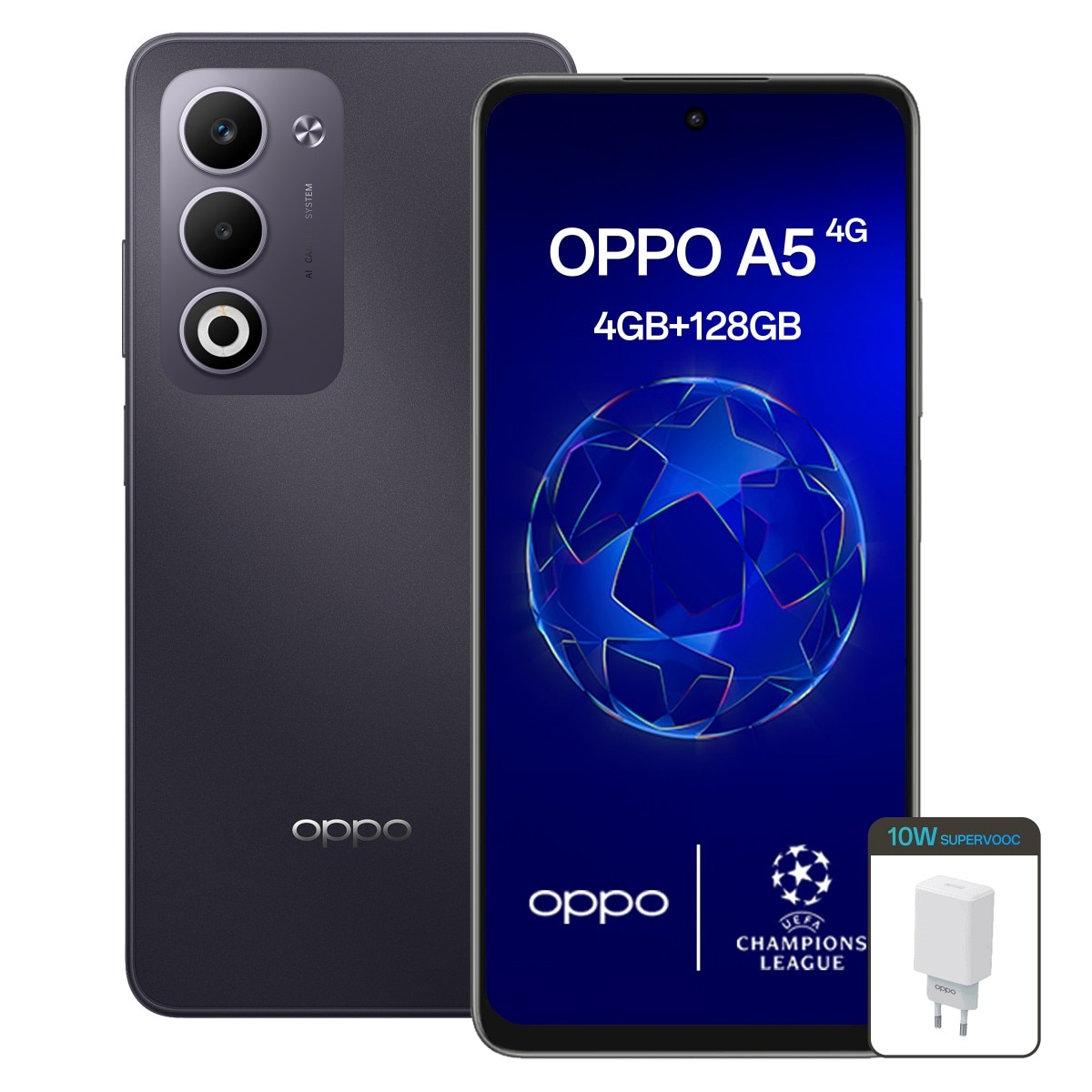 Telefon mobil Oppo A3 128GB Dual SIM 4G Diamond Black - eMAG.ro