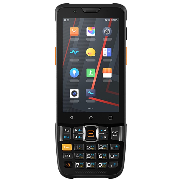 Terminal mobil smart cu scanner 2D integrat SUNMI L2 KS, NFC, GMS EDLA, GPS, 160 x 64.5 x 14.4 mm, ANDROID OS, negru