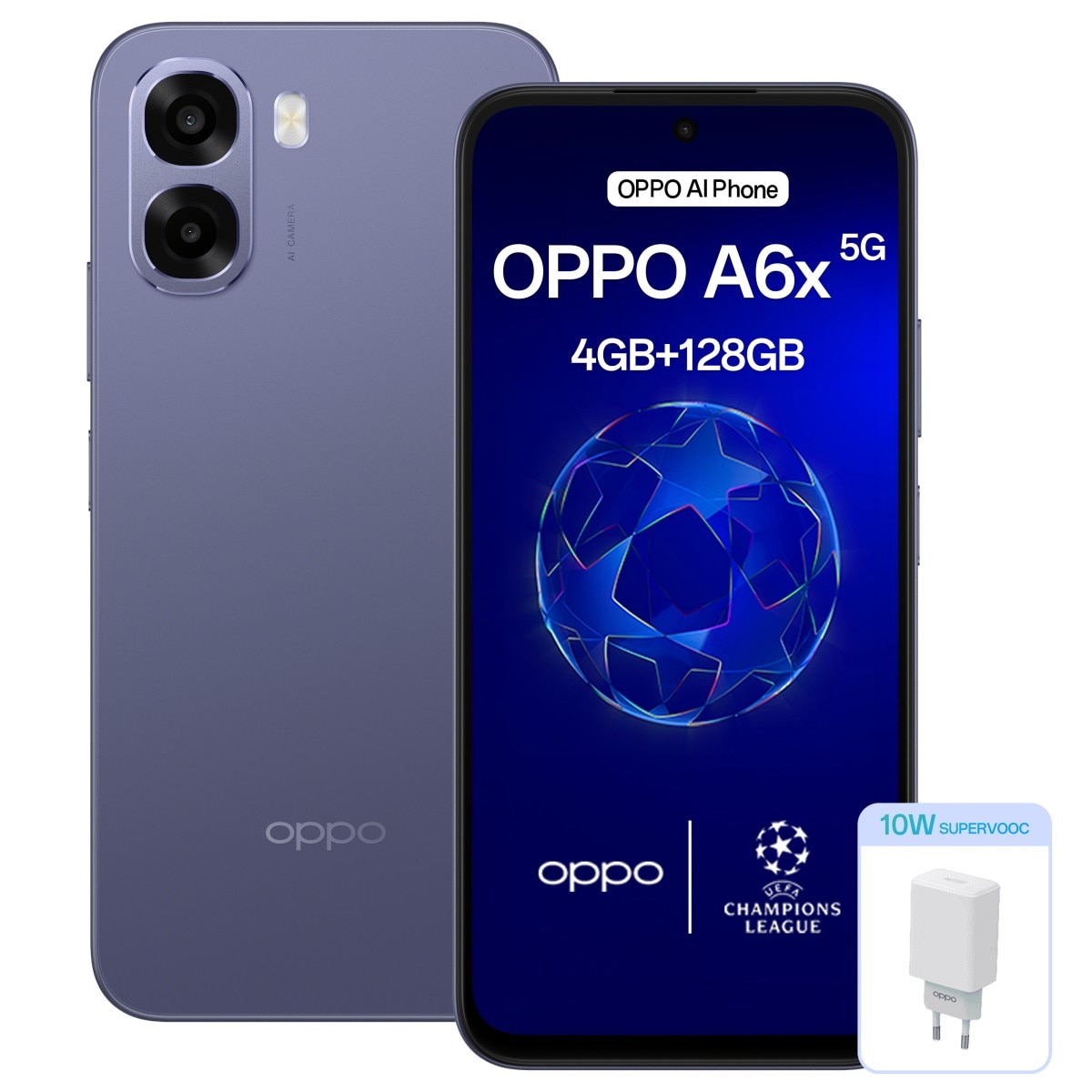 Telefon mobil OPPO A79, Dual SIM, 128GB, 4GB RAM, 5G, Glowing