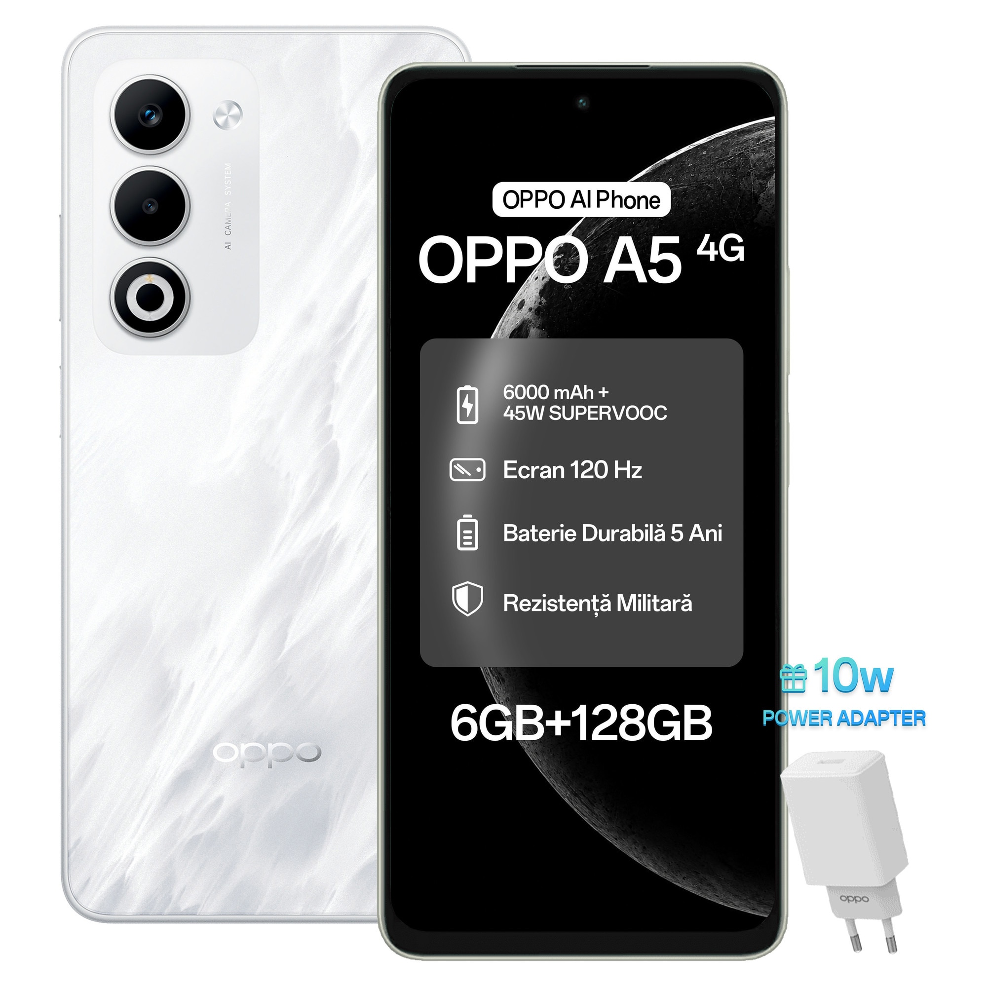 Telefon mobil POCO F3, Dual SIM, 128GB, 6GB RAM, 5G, Deep Ocean