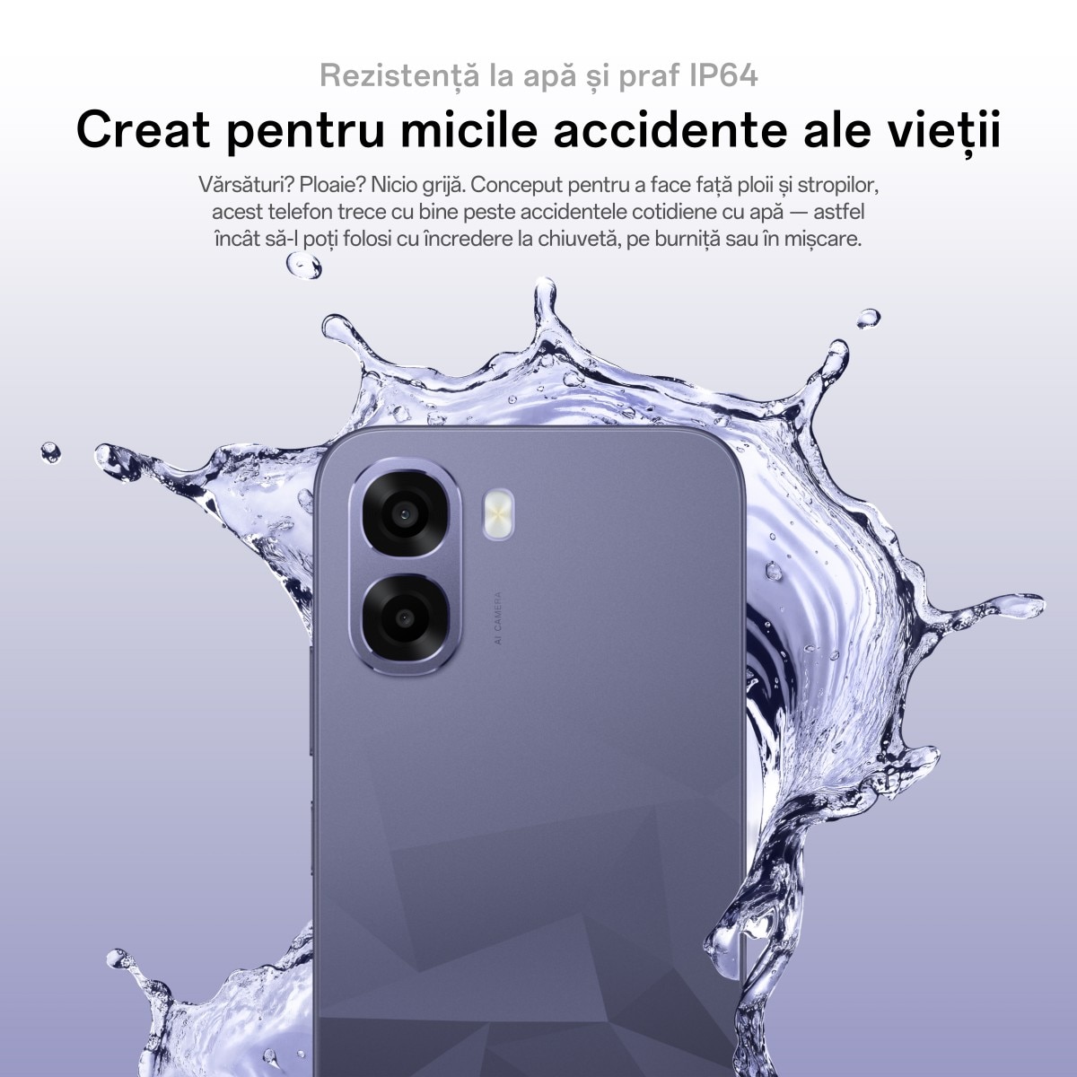 Telefon mobil OPPO A6k, Baterie 6100mAh, 256GB, 4GB RAM, 4G Dual SIM, Telefon Baterie Lunga, Crystal Black + Incarcator OPPO 10W