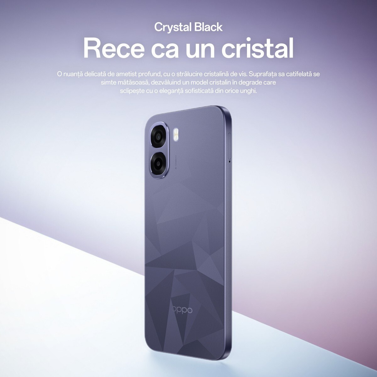 Telefon mobil OPPO A6k, Baterie 6100mAh, 256GB, 4GB RAM, 4G Dual SIM, Telefon Baterie Lunga, Crystal Black + Incarcator OPPO 10W