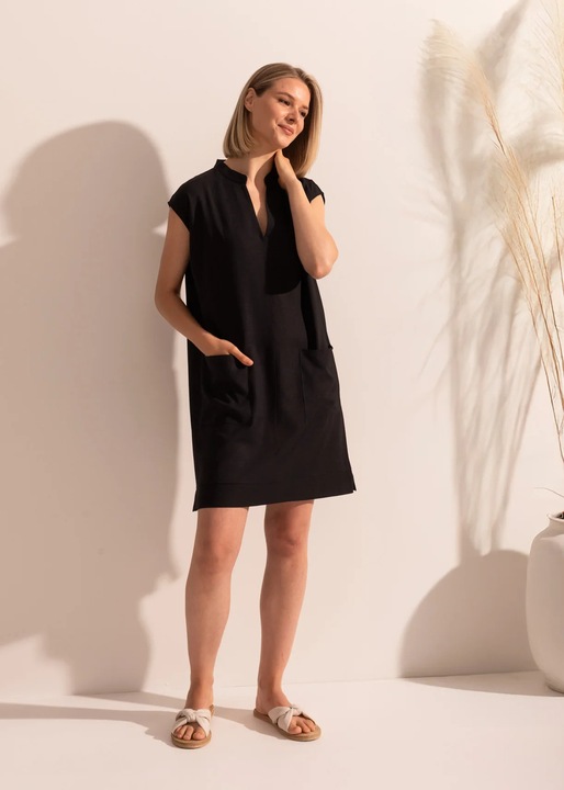 Rochie Dama Positano Bambus/In, Negru