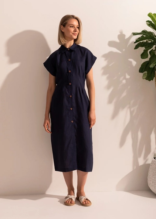 Rochie Positano Bambus/In, Bleumarin