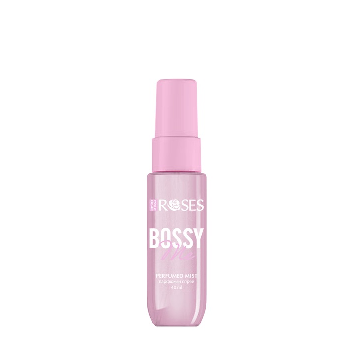 Spray de parfum Nature of Agiva Roses Bossy me, Pentru femei, 40 ml