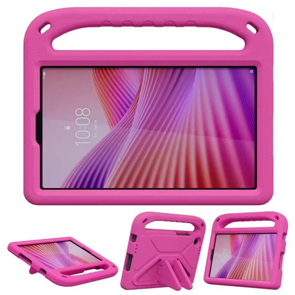 Husă robustă pentru copii, EtuiTab, pentru Lenovo Tab One 8, 7'', roz, cu suport