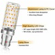 Bec LED B22 16W, Hideg Fehér 6000K, Betterlife 1600LM, Egyenértékű 100W-120W Halogén B22-vel, AC 230V, B22 Izzó Garázsba/Stúdióba, Nem Szabályozható, 4 darabos csomag [A Energiaosztály]