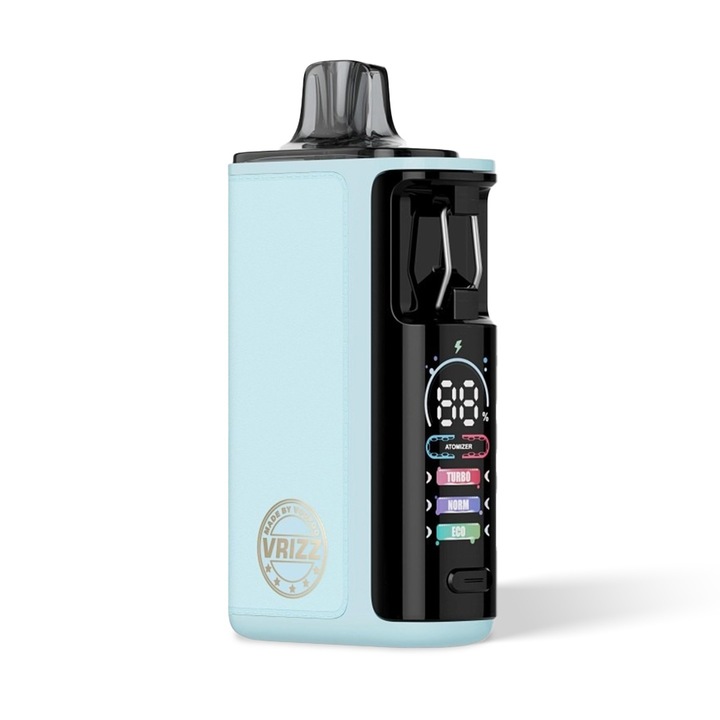 Kit Tigara Electronica, Voopoo VRIZZ 2, 1350mAh, 15ml - Blue Leather