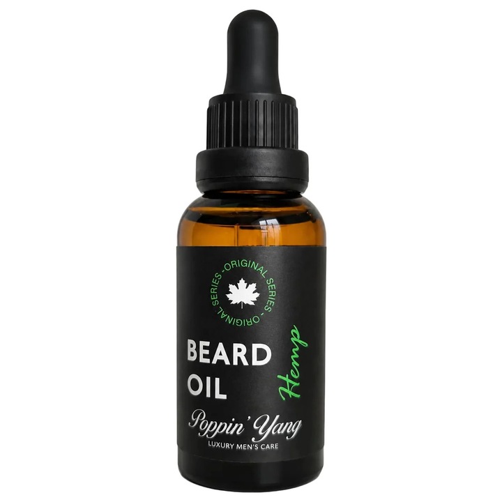 Poppin’ Yang Hemp Ulei de barba 30 ml
