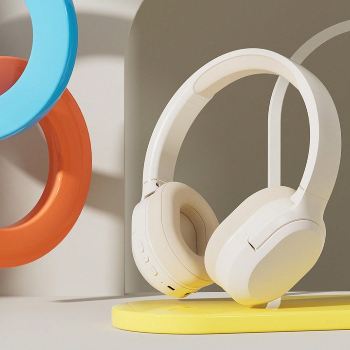 Vezeték nélküli fülhallgató, fehér, gaming, sport, Bluetooth