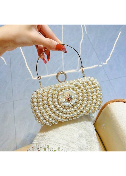Noi clutch taska gyongyokkel