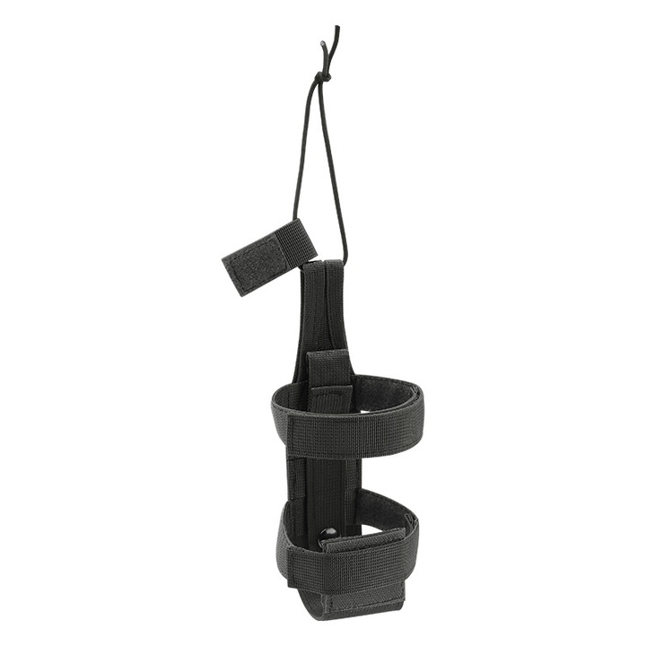 Set de centura tactica pentru sticla de apa, 1 buc., pentru drumetii, cu husa de transport agatata pentru sticla de apa sau fierbator, minimalista si camping