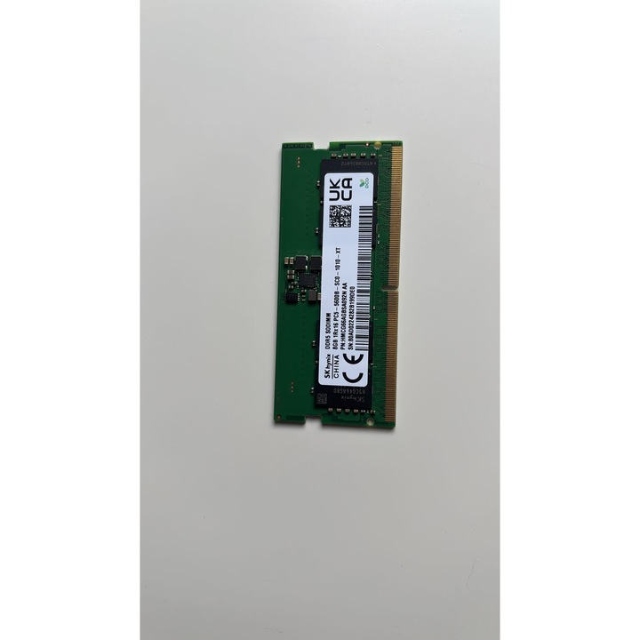 Memorie RAM sodimm laptop SK Hynix 8GB DDR5 5600 MHz, bulk