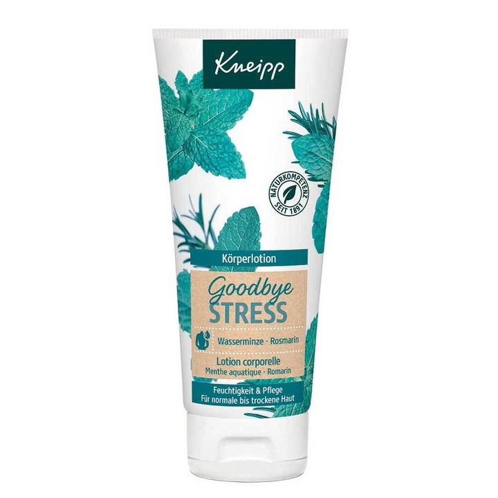 Lotiune corporala Kneipp, La revedere Stresului, hidratanta, 200 ml
