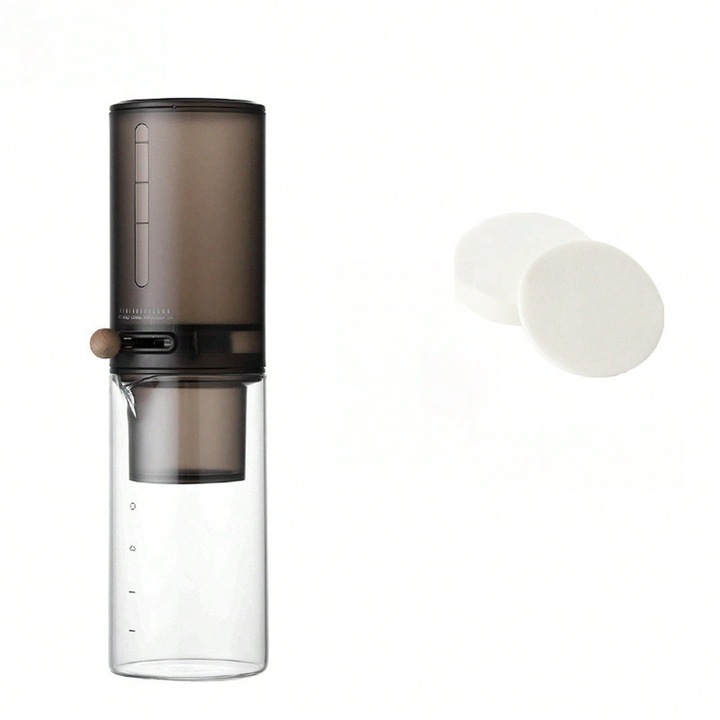 Szürke Cold Brew kávéfőző szett